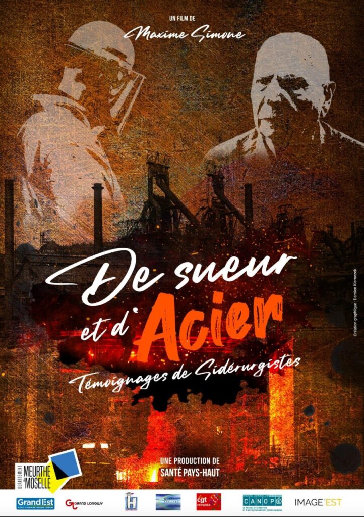 Affiche du film "De sueur et d'acier"